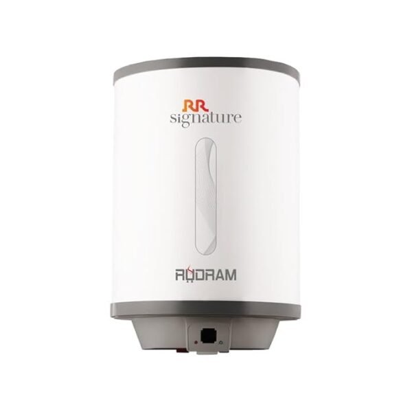 RR Signature Rudram 15L Water Heater for Home | Storage Geyser with Whirflow Technology | 100% Copper Heating Element| Rust & Shock Proof Body| 2 Year Warranty on Product & 8 Year Warranty on Tank