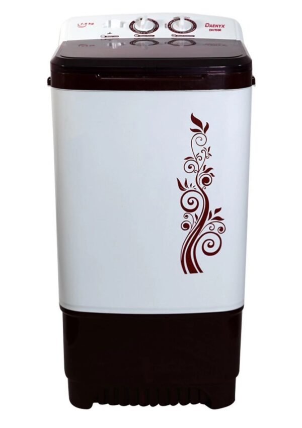 Daenyx 7.5 kg Washer only Maroon  (DWW - 75BR)