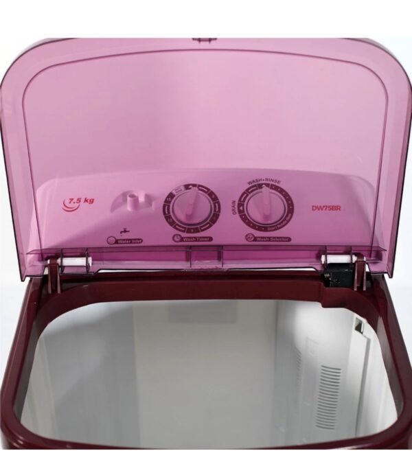 Daenyx 7.5 kg Washer only Maroon  (DWW - 75BR)