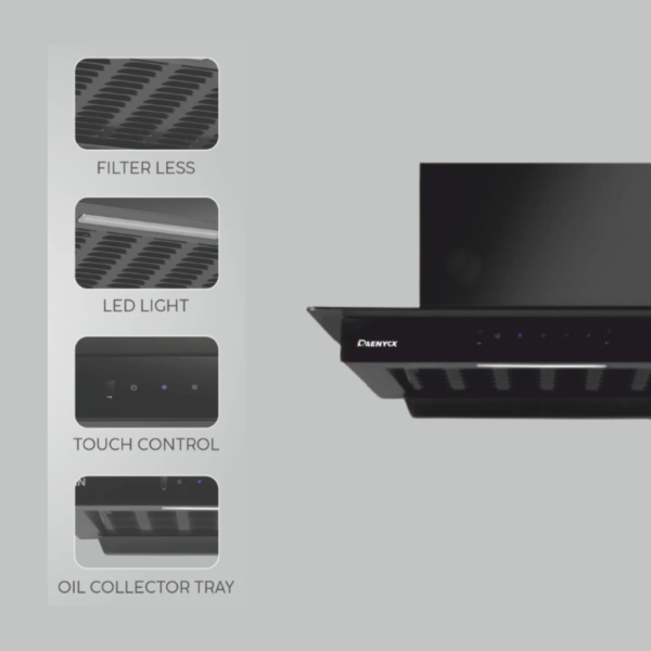 Daenycx Syphone 60 HAC Auto Clean Electric Chimney