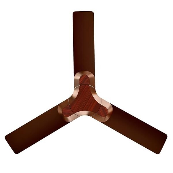 RR Signature 1200MM New York Brooklyn I Energy Efficient I High Speed Ceiling Fan I Brown Mahogany (3 + 2 Years Warranty