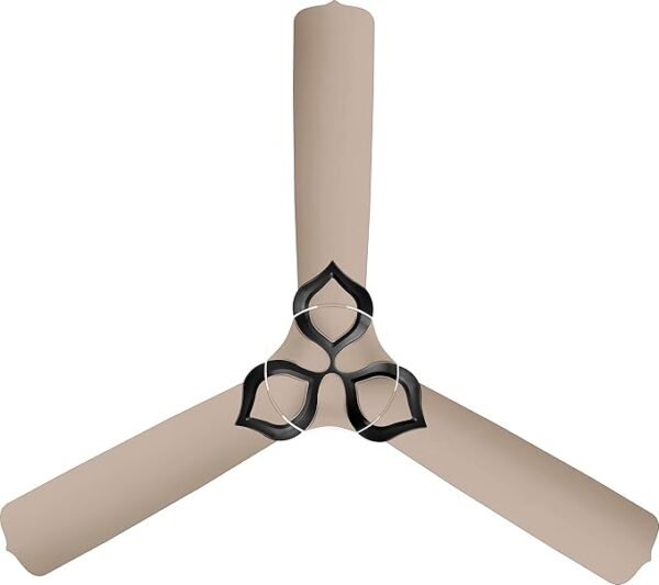 RR Signature Jaipur Gangaur 1200MM Star-rated BEE Certified Energy Efficient 56-Watt High Speed Ceiling Fan (Champagne Gold)