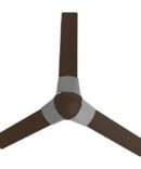 RR Signature New York Richmond1200MM Star-rated BEE Certified Energy Efficient 57-Watt High Speed Ceiling Fan (Ale Brown)