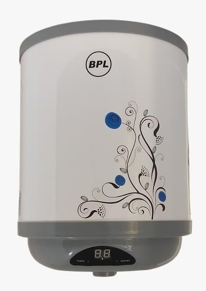BPL 6L Storage Water Geyser Digital Display Glassline Coated Tank Temperature Control ABS Body Advanced 4 Level Safety and 5 Star Rating Water Heater for Energy Savings (BSWHABS06L3KW4S)