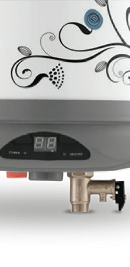 BPL 6L Storage Water Geyser Digital Display Glassline Coated Tank Temperature Control ABS Body Advanced 4 Level Safety and 5 Star Rating Water Heater for Energy Savings (BSWHABS06L3KW4S)