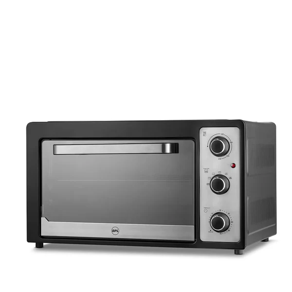 BPL Kitchen Up 40 Litres Oven Toaster Griller (OTG) with Rotation Basket, Convection, Rotisserie, Black, BOTGRBBQC00540