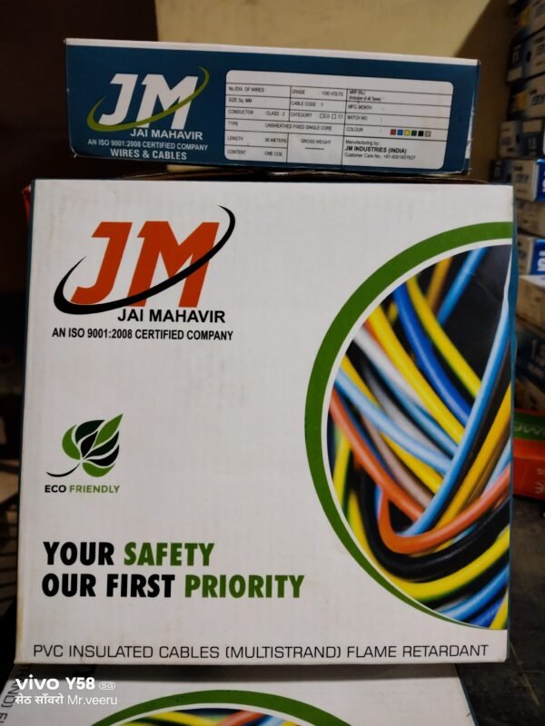 JM HOUSE WIRE 90MTR 1.0 SQ.MM