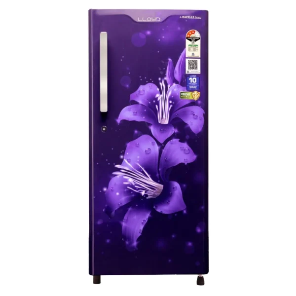 LLOYD 188 L Direct Cool Refrigerator 3 Star Lilly Purple