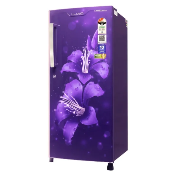 LLOYD 188 L Direct Cool Refrigerator 3 Star Lilly Purple